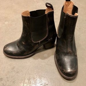 BED STU Lorn Black Handwash Boots size 10